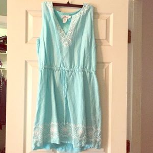 VV linen dress, size large